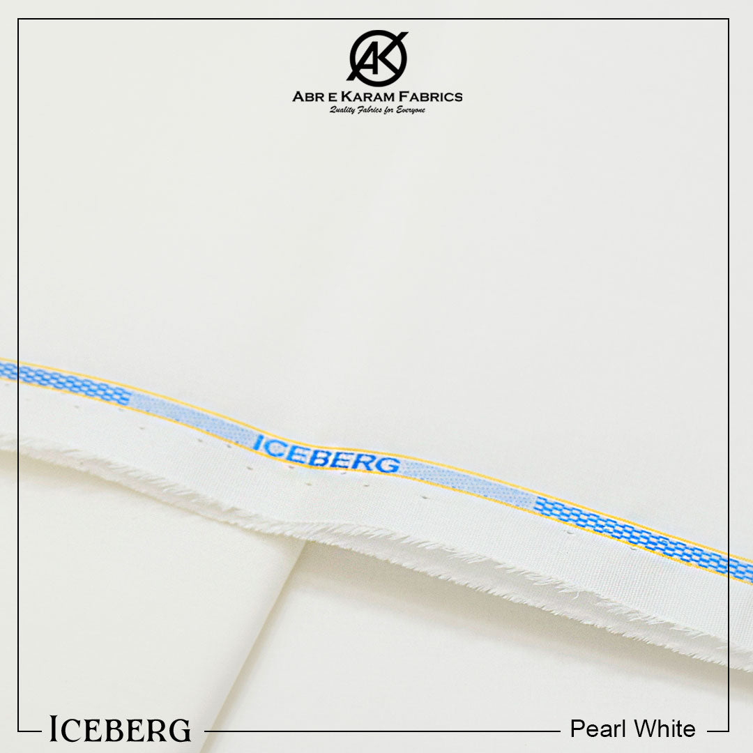 Iceberg Cotton - Pearl White