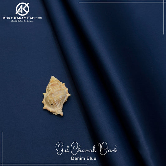 Gul Chamak Cotton GLD-Denim Blue