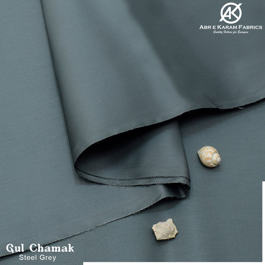 Gul Chamak Cotton GCL - Steel Grey