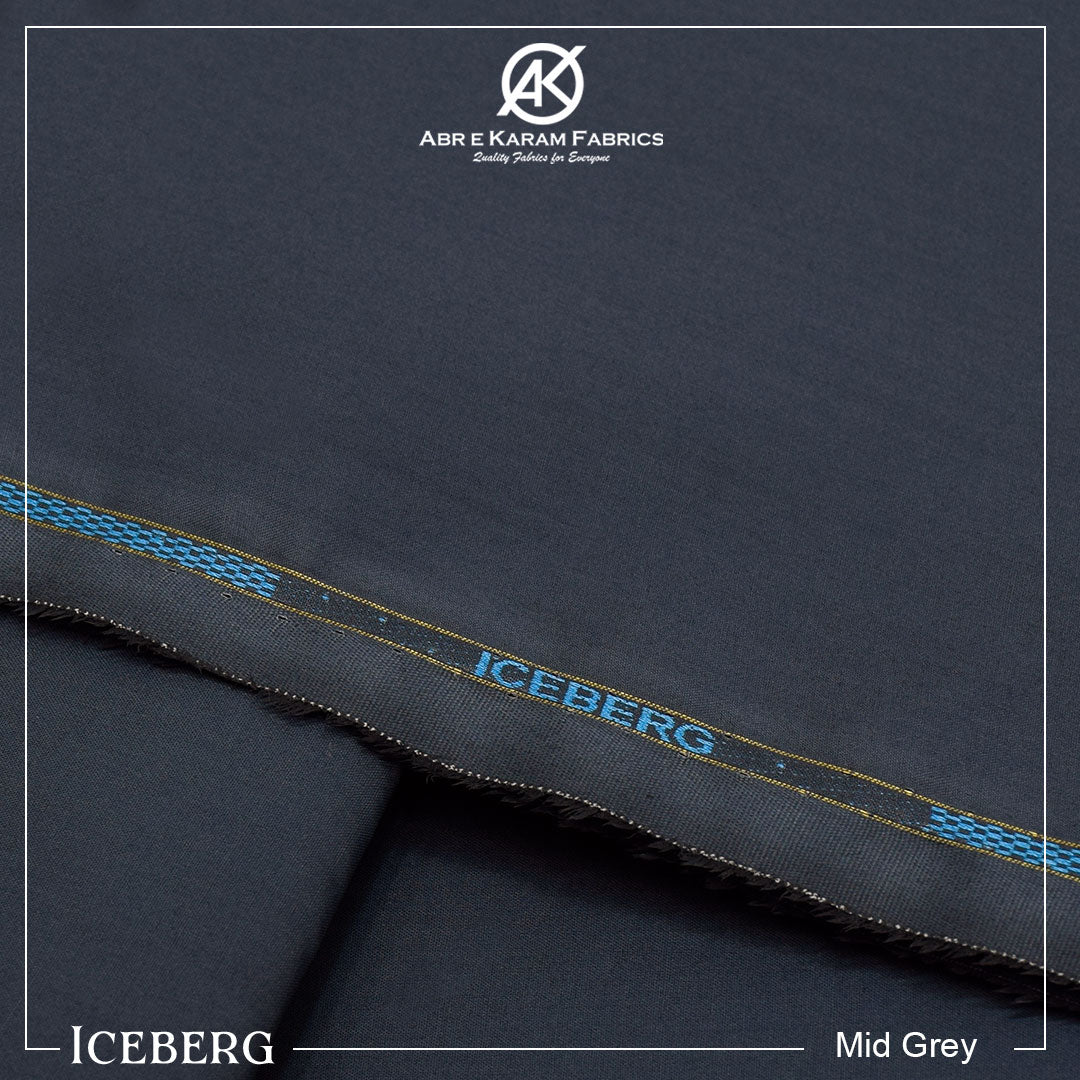 Iceberg Cotton - Mid Grey