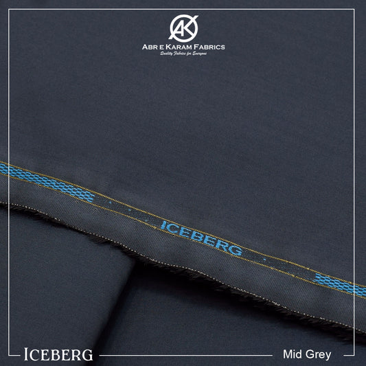 Iceberg Cotton - Mid Grey