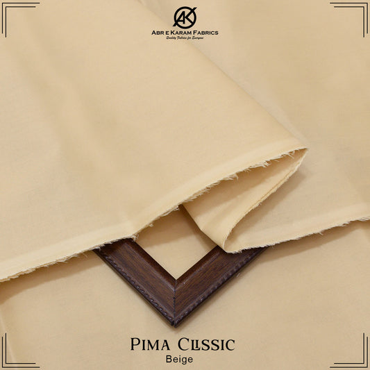 Pima Clissic Cotton - Beige