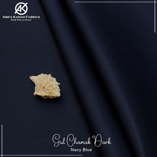 Gul Chamak Cotton GLD-Navy Blue