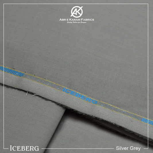 Iceberg Cotton - Silver Grey