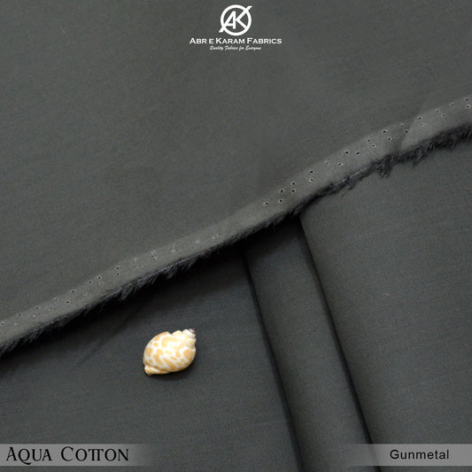 Aqua Cotton - Gunmetal