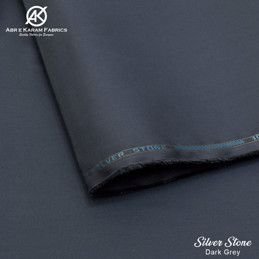 Silver Stone Cotton - Dark Grey