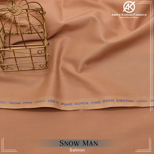 Snowman Soft Cotton - Salmon