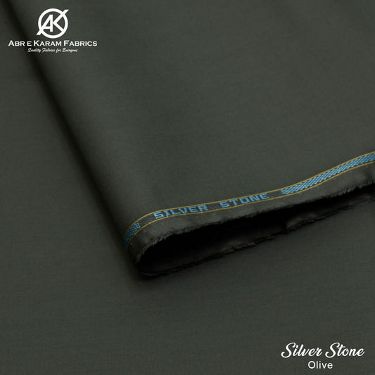 Silver Stone Cotton - Olive