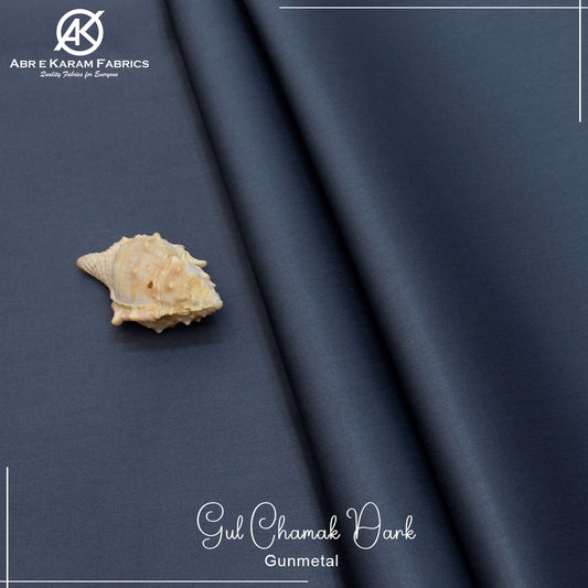 Gul Chamak Cotton GLD-Gun Metallic
