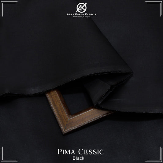 Pima Clissic Cotton - Black