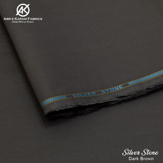 Silver Stone Cotton - Dark Brown