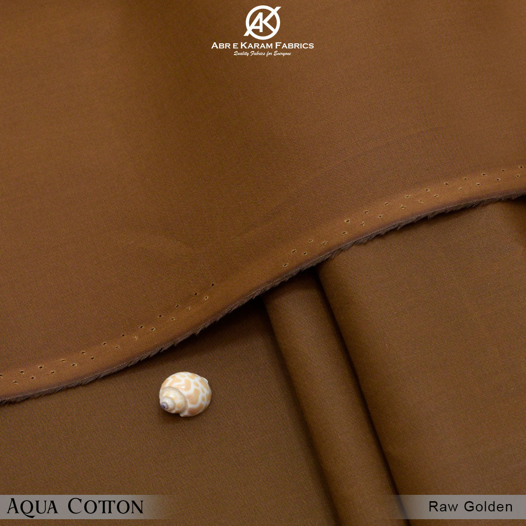 Aqua Cotton - Raw Golden