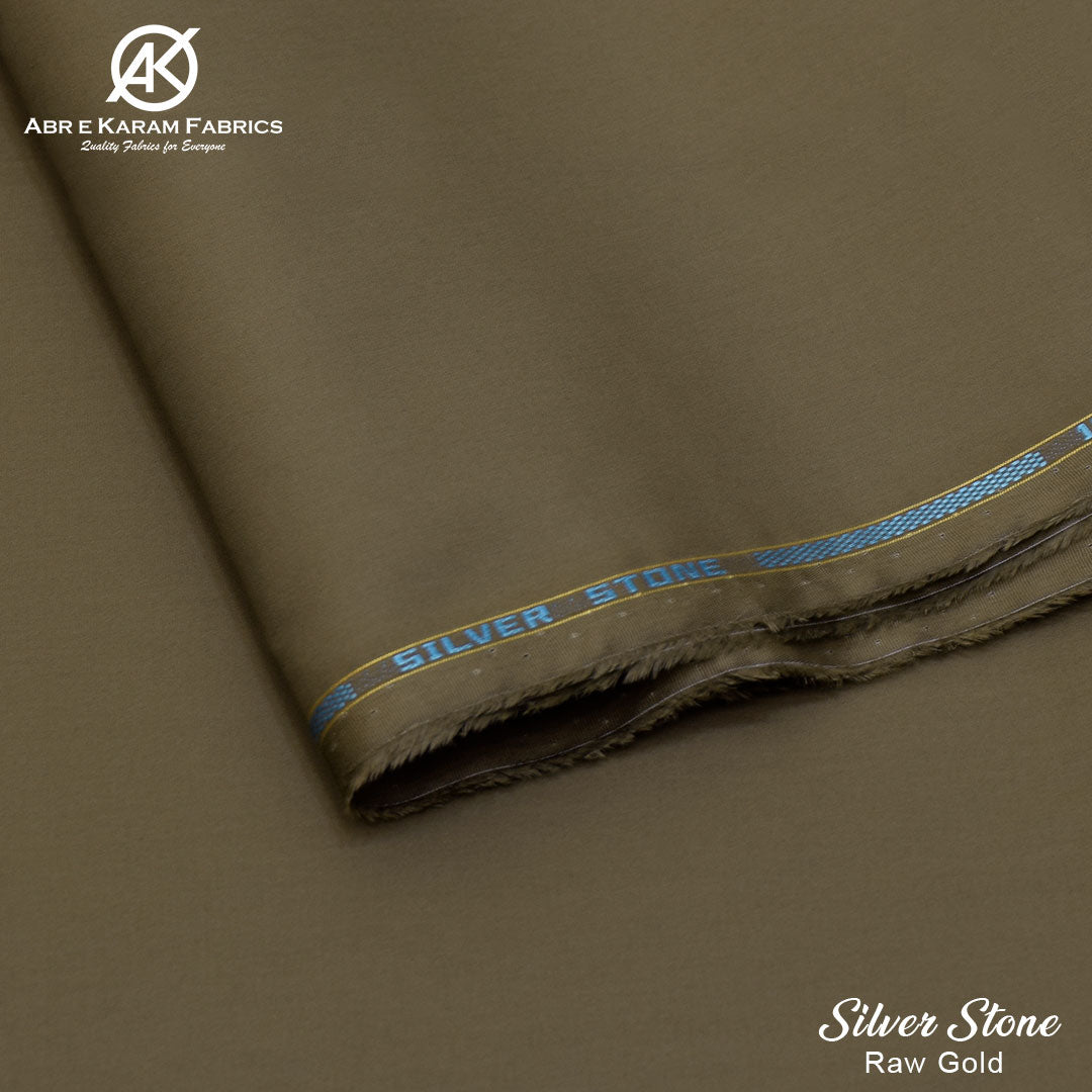 Silver Stone Cotton - Raw Gold