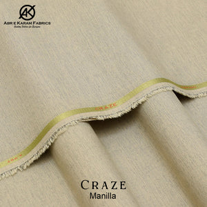 Craze-Self Design Wash N Wear