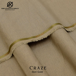 Craze-Self Design Wash N Wear