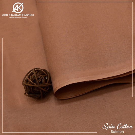 Spin Cotton - Salmon