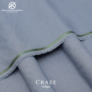 Craze-Self Design Wash N Wear